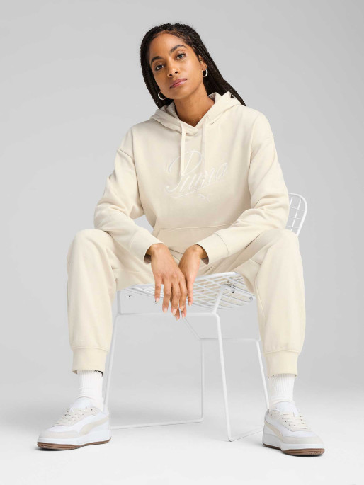 PUMA ESS SCRIPT Hoodie TR