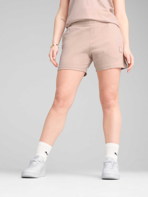 PUMA Pantaloni scurti Ess Elevated Mid-rise 5