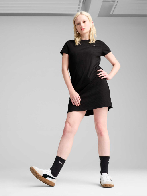 PUMA Rochie Ess Elevated Bodycon Rib