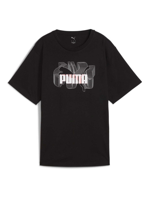 PUMA Tricou Graphics Stacked No. 1 Logo