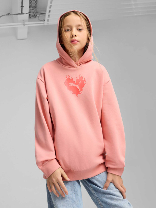 PUMA ESS FLAMING LOVE Hoodie TR G