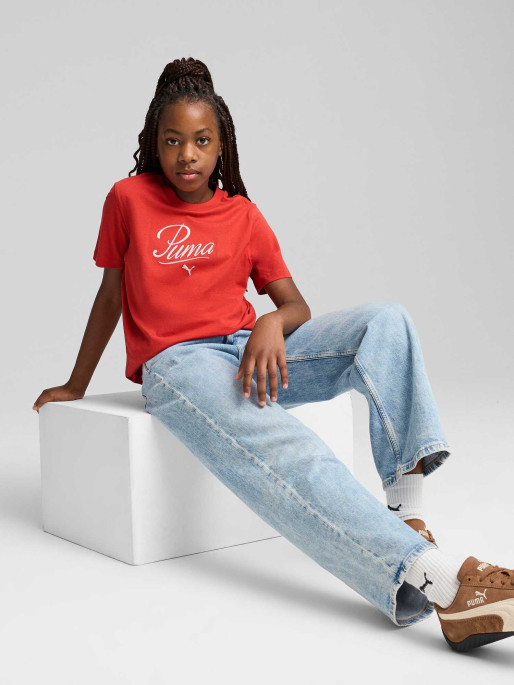 PUMA Тениска ESS SCRIPT Tee G