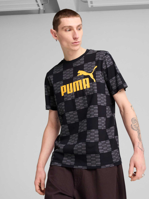 PUMA Κοντομάνικη Μπλούζα ESS UNITED AOP Tee