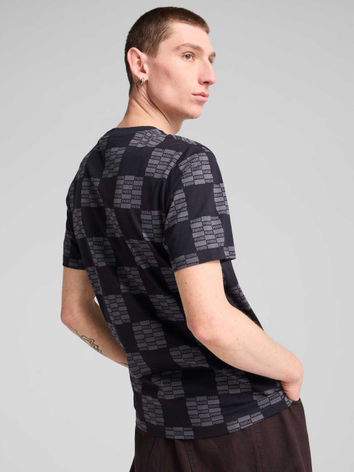 PUMA Κοντομάνικη Μπλούζα ESS UNITED AOP Tee