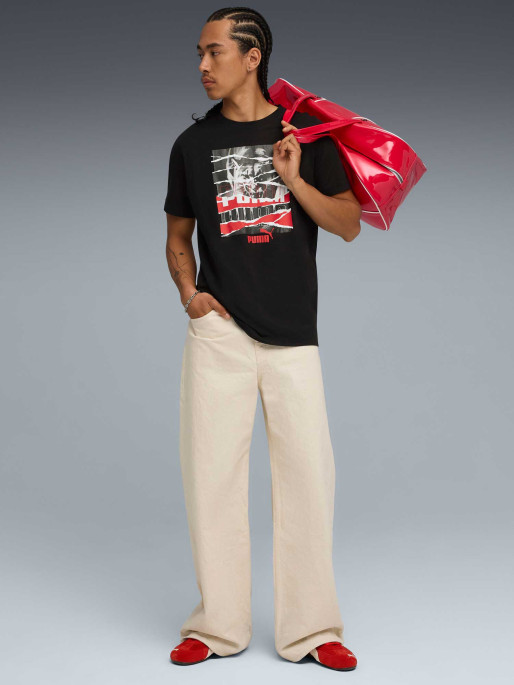 PUMA Κοντομάνικη Μπλούζα GRAPHIC Photoprint Tee