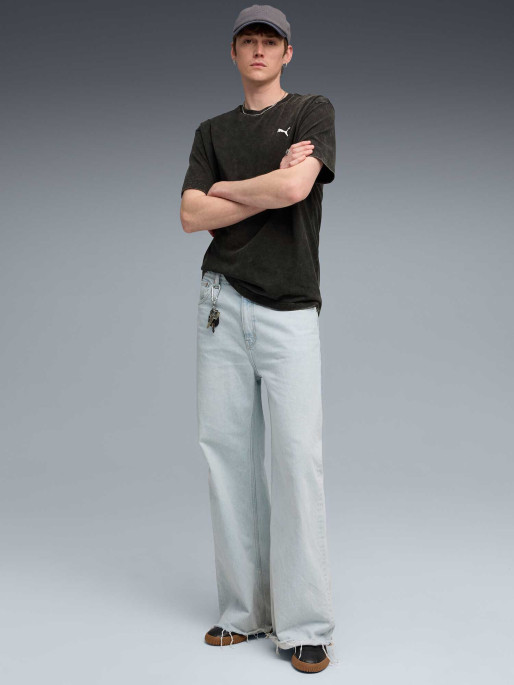PUMA Тениска ESS ELEVATED Relaxed Wash Tee