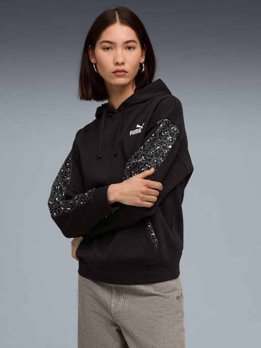 PUMA Μακρυμάνικη Μπλούζα ESS GRAPHIC Animal Comfort Hoodie FL