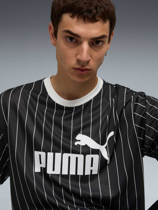 PUMA Κοντομάνικη Μπλούζα ESS Striped Jersey