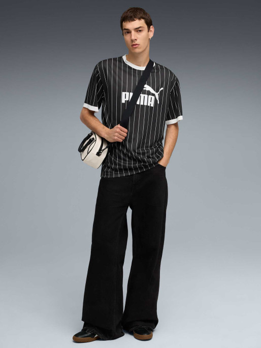 PUMA Κοντομάνικη Μπλούζα ESS Striped Jersey