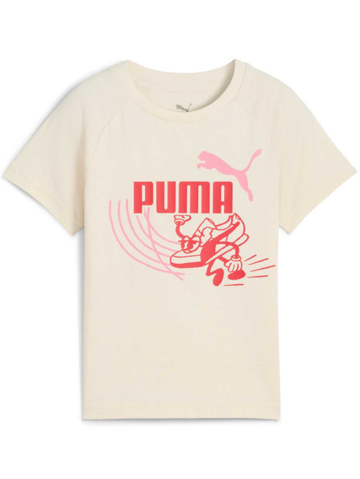 PUMA Παιδική Κοντομάνικη Μπλούζα LITTLE RUNNERS Tee PS
