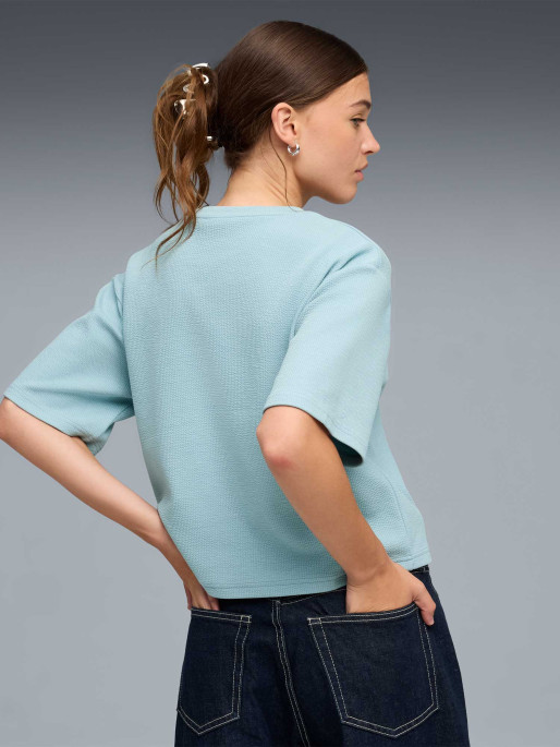 PUMA Тениска ESS ELEVATED Relaxed Tee