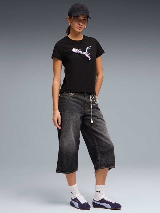 PUMA Тениска GRAPHICS Floral Cat Tee