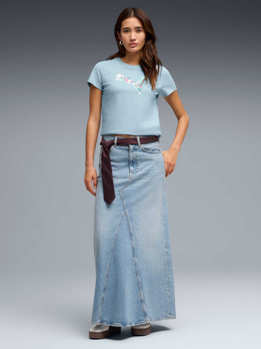 PUMA Тениска GRAPHICS Floral Cat Tee