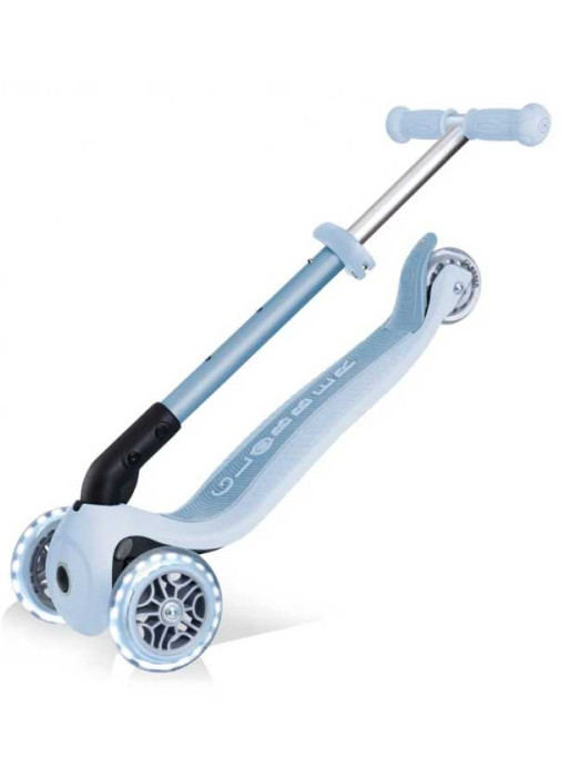 GLOBBER Тротинетка JUNIOR FOLDABLE LIGHTS ECOLOGIC
