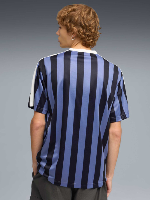 PUMA Тениска ESS Relaxed Striped Football Jersey