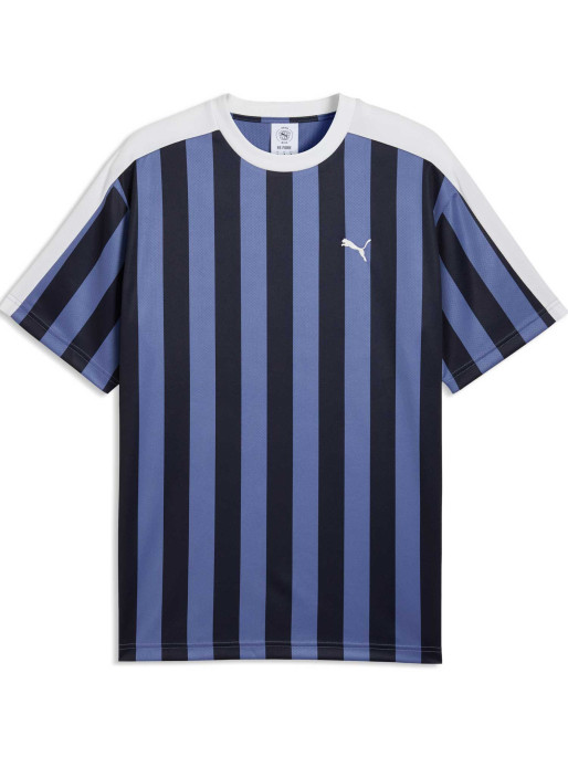 PUMA Тениска ESS Relaxed Striped Football Jersey