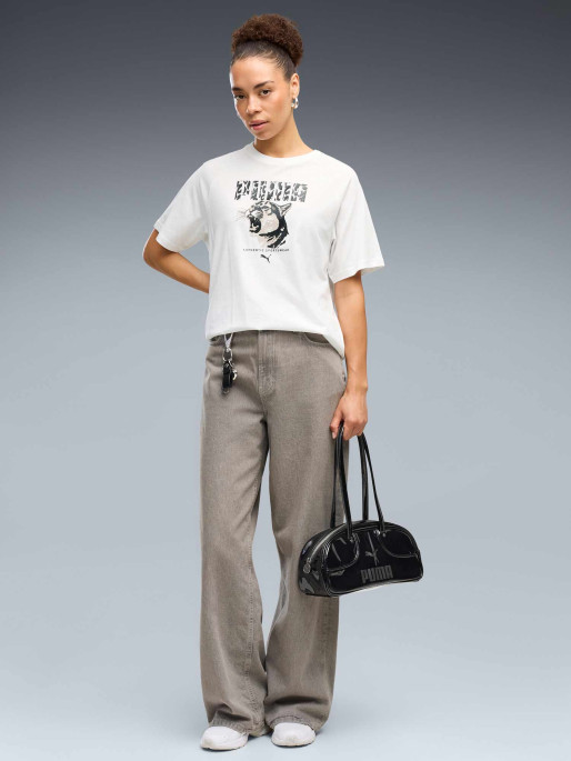 PUMA Тениска GRAPHICS ANIMAL Relaxed Tee