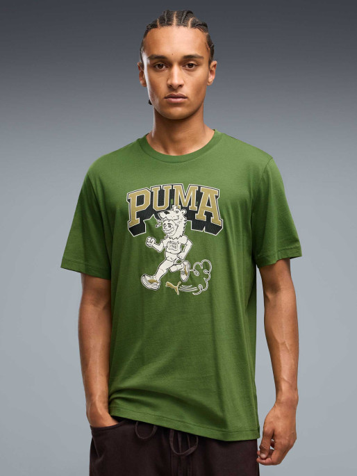 PUMA Тениска GRAPHICS Varsity Tee