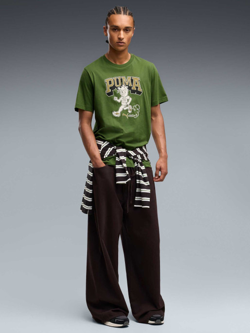 PUMA Тениска GRAPHICS Varsity Tee