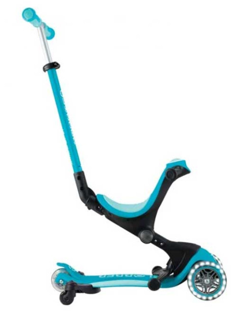 GLOBBER Тротинетка 5 в 1 GO UP DELUXE LIGHTS 360