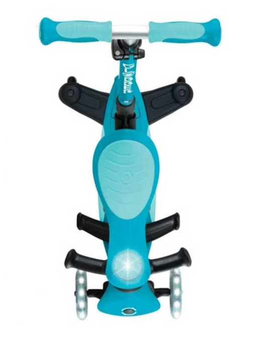GLOBBER Тротинетка 5 в 1 GO UP DELUXE LIGHTS 360