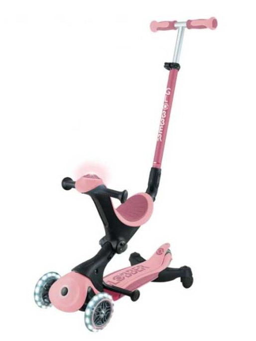 GLOBBER Тротинетка 5 в 1 GO UP DELUXE LIGHTS 360