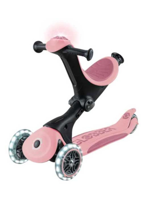 GLOBBER Тротинетка 5 в 1 GO UP DELUXE LIGHTS 360