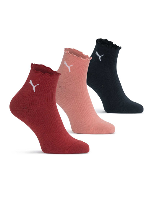 PUMA Чорапи WOMEN RUFFLE QUARTER 3P