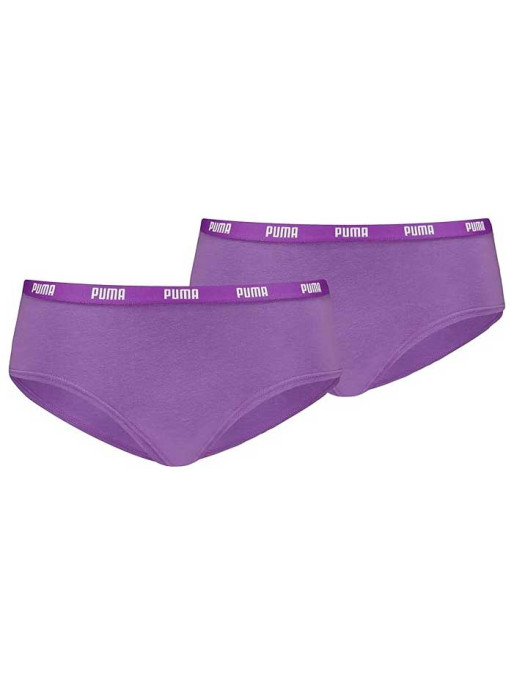 PUMA Lenjerie Women Printed Hipster 2p Pack
