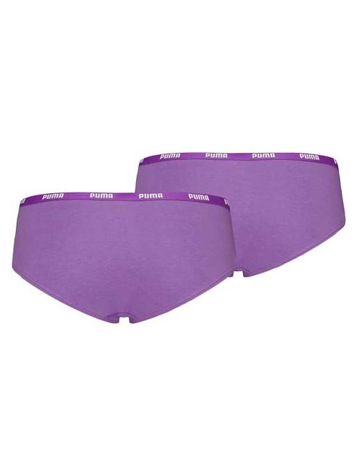 PUMA Lenjerie Women Printed Hipster 2p Pack