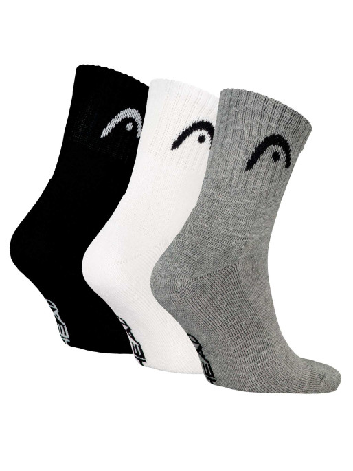 HEAD Чорапи ALL SPORTS TRAINING SHORT CREW 3P