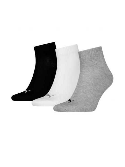 PUMA Чорапи UNISEX QUARTER PLAIN 3P