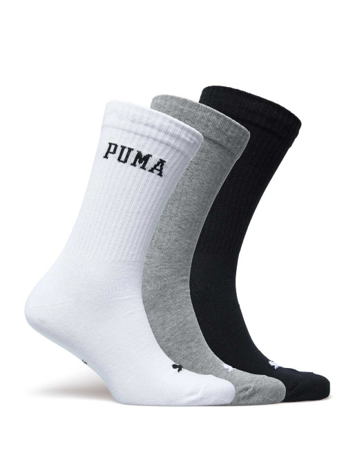 PUMA Sosete Unisex Logo Crew 3p