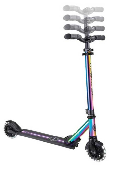 GLOBBER Алуминиева детска тротинетка FLOW ELEMENT LIGHTS