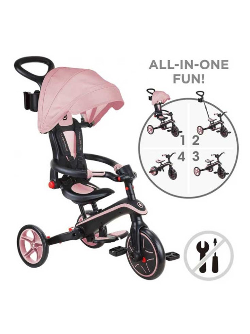 GLOBBER Триколка 4 в 1 EXPLORER TRIKE FOLDABLE