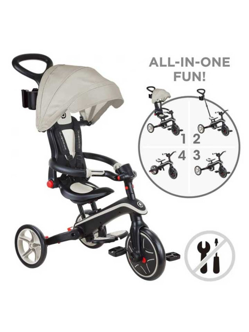 GLOBBER 4 in 1 EXPLORER TRIKE FOLDABLE