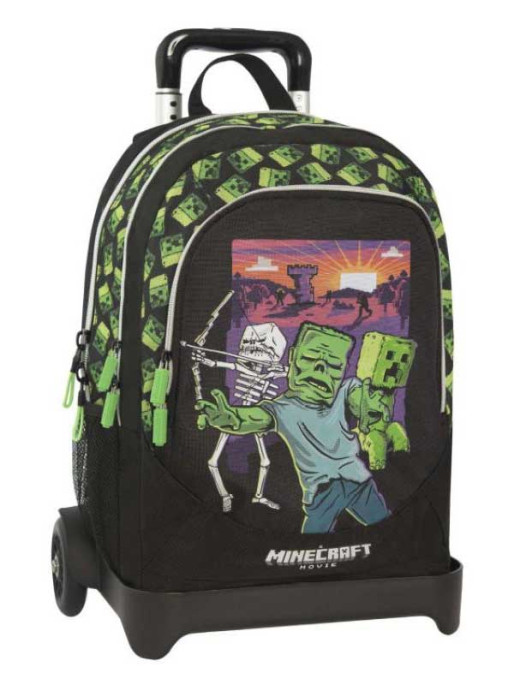 UWEAR Ученическа раница на колела Minecraft Movie