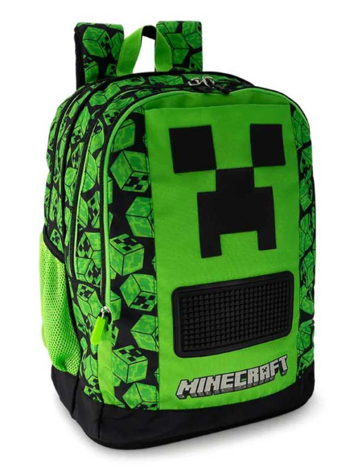 KIDS MOVIE HEROES Rucsac Scolar Minecraft Creepers