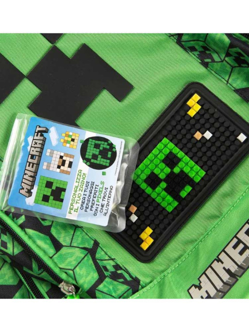 UWEAR Ученическа раница Minecraft Premium Creepers