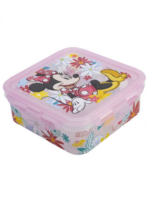 KIDS MOVIE HEROES SQUARE HERMETIC FOOD CONTAINER 500 ML