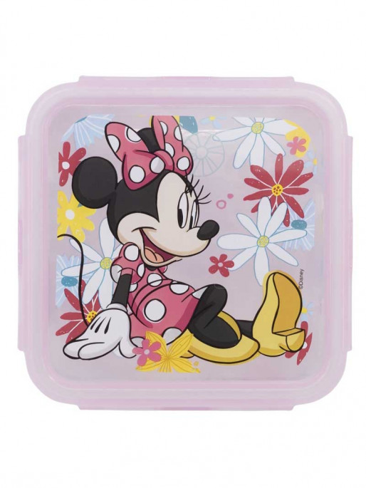 KIDS MOVIE HEROES SQUARE HERMETIC FOOD CONTAINER 500 ML