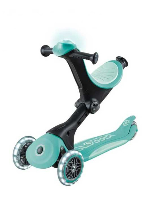 GLOBBER DELUXE FLASH LIGHTS Folding scooter