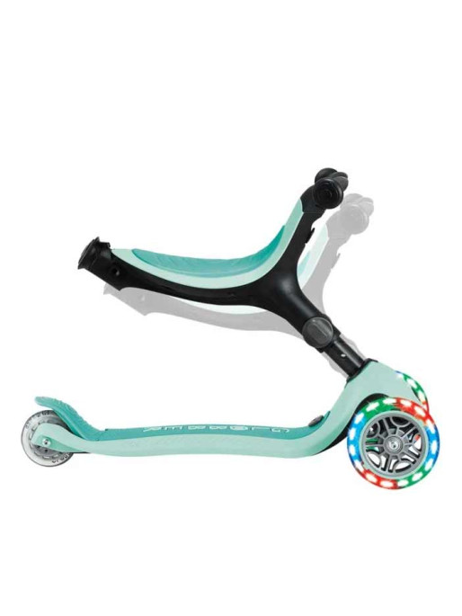GLOBBER Сгъваема тротинетка GO UP ACTIVE LIGHTS 360°