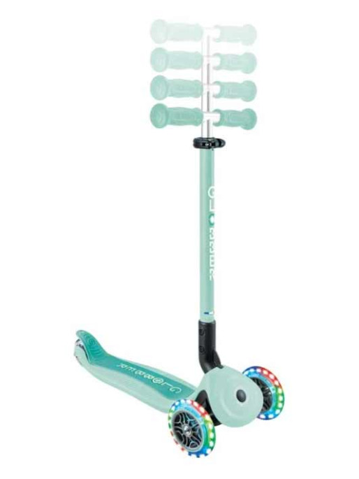 GLOBBER Сгъваема тротинетка GO UP ACTIVE LIGHTS 360°