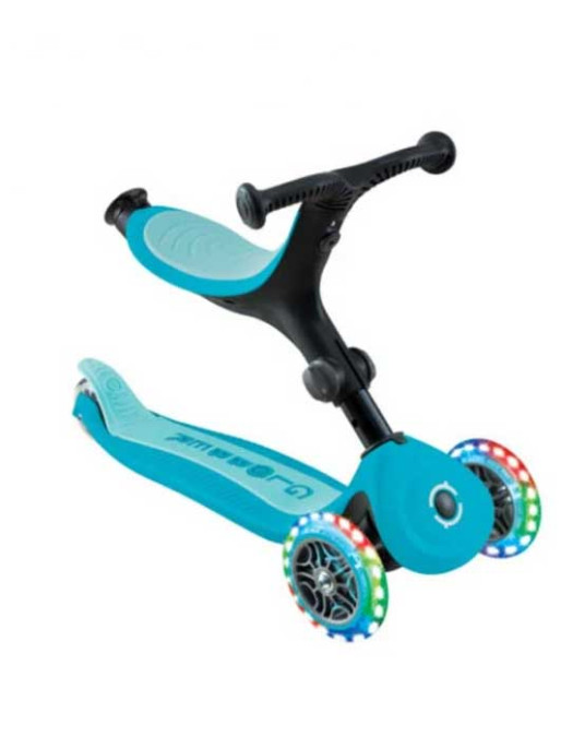 GLOBBER Тротинетка 5 в 1 GO UP ACTIVE LIGHTS 360