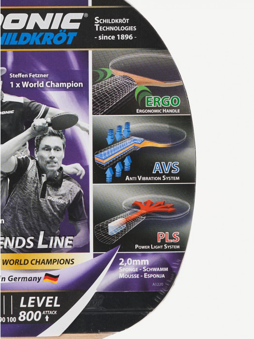 DONIC Paleta tenis Legends 800