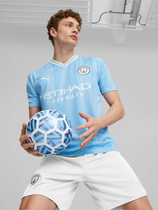 PUMA Κοντομάνικη Μπλούζα MCFC Home Jersey Replica