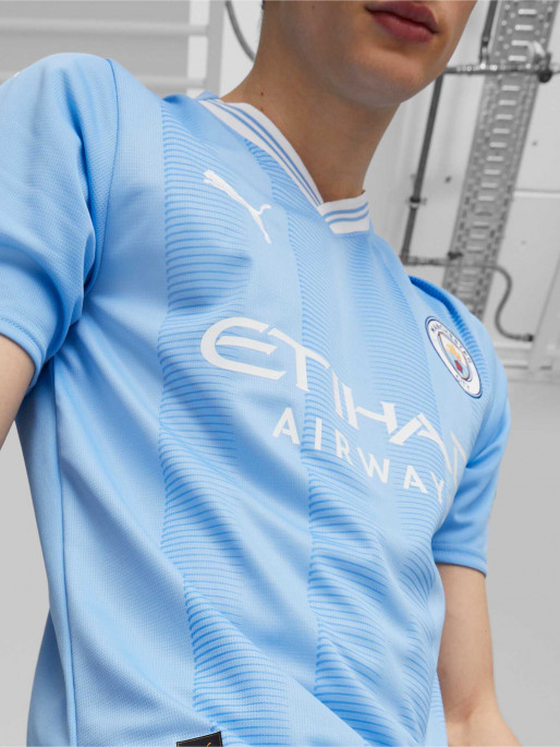 PUMA Κοντομάνικη Μπλούζα MCFC Home Jersey Replica