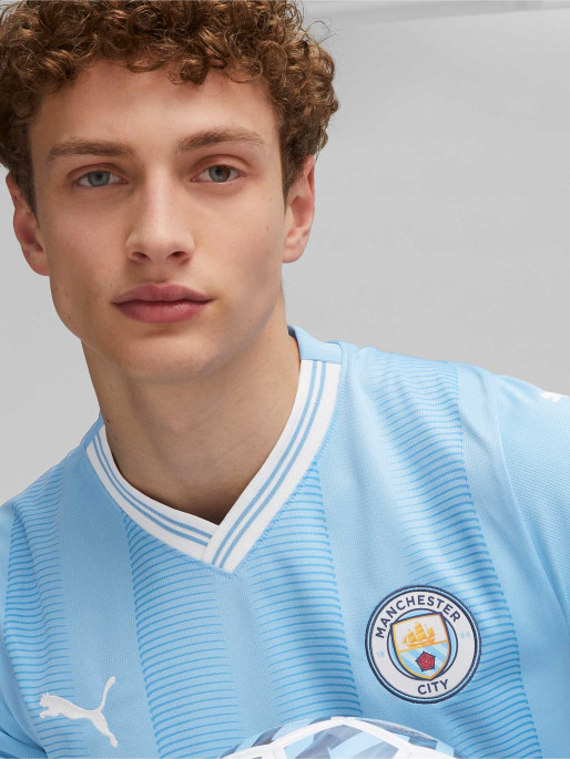 PUMA Κοντομάνικη Μπλούζα MCFC Home Jersey Replica