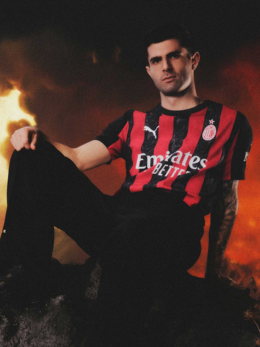 PUMA Κοντομάνικη Μπλούζα ACM Home Jersey Replica